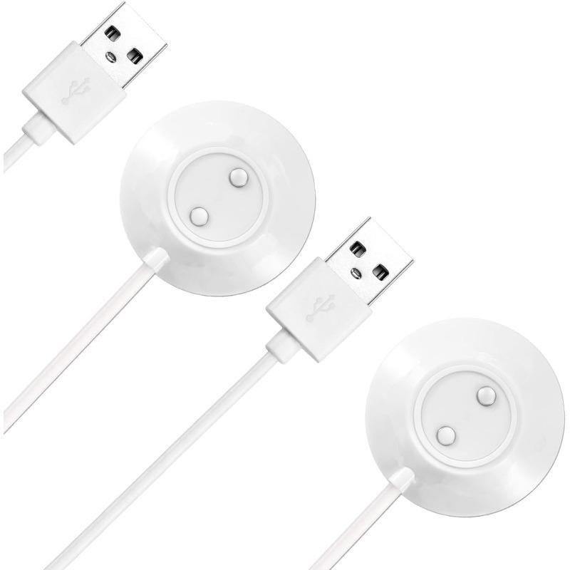 Rose Charger, Replacement Rose Standing Base Dock Station, Magnetic Fast Charging USB Cable Charger for Rose - 2 Pack, 2.5 Ft