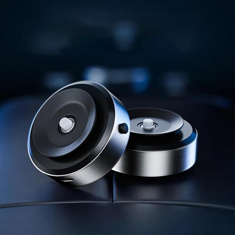 Magnetic Car Phone Holder, Vacuum Suction Car Phone Holder, Stable & Fixed Phone Navigation Bracket, Universal Car Interior Accessories