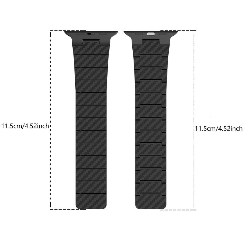 Solid Color Smart Watch Band, 1 Count Stylish Replacement Watchband, Wearable Accessories Compatible with iWatch 38mm 40mm 41mm 42mm 44mm 45mm 49mm